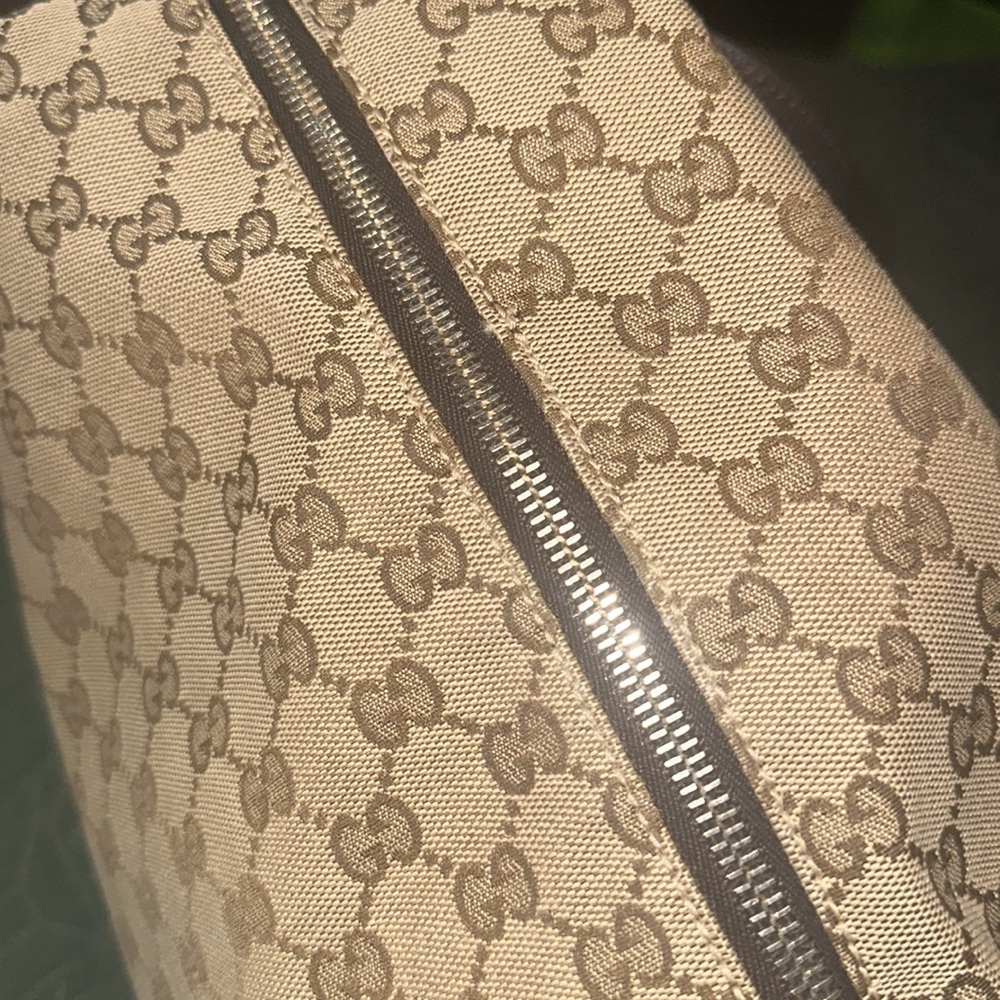 GUCCI monogram canvas drawstring backpack - Picture 11 of 13